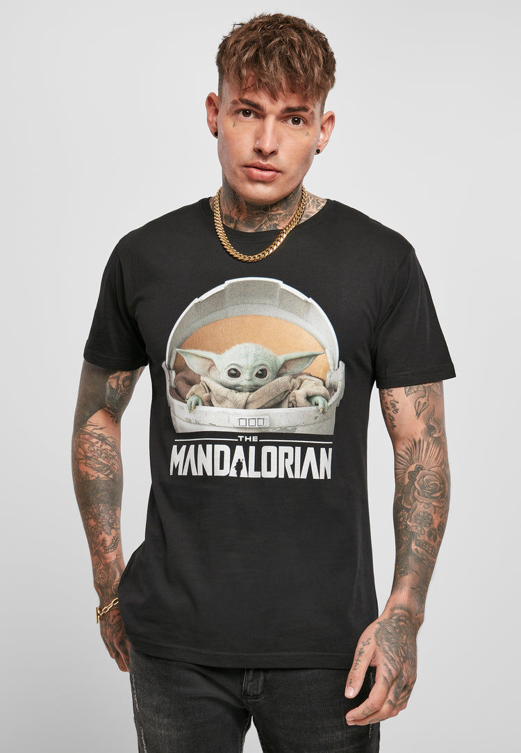 Baby Yoda Mandalorian Logo Tee