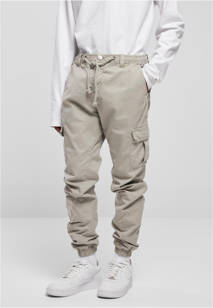 Washed Cargo Twill Jogging Pants (Copy)