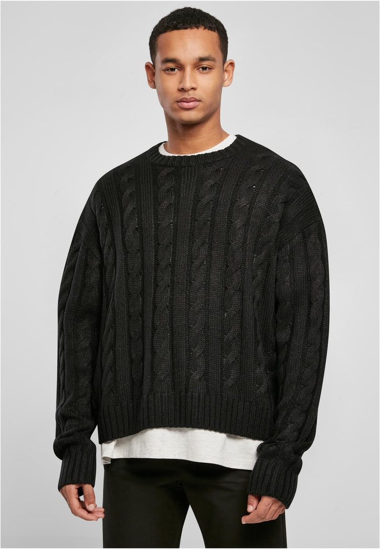 Knitted warm soft boxy Sweater