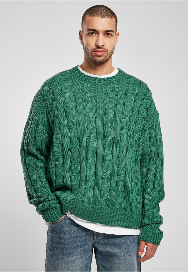 Knitted warm soft boxy Sweater
