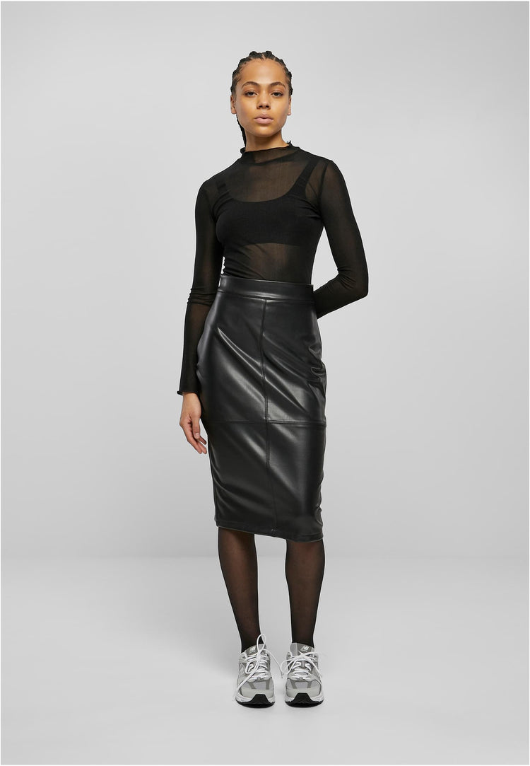 Ladies Mesh Turtleneck Body