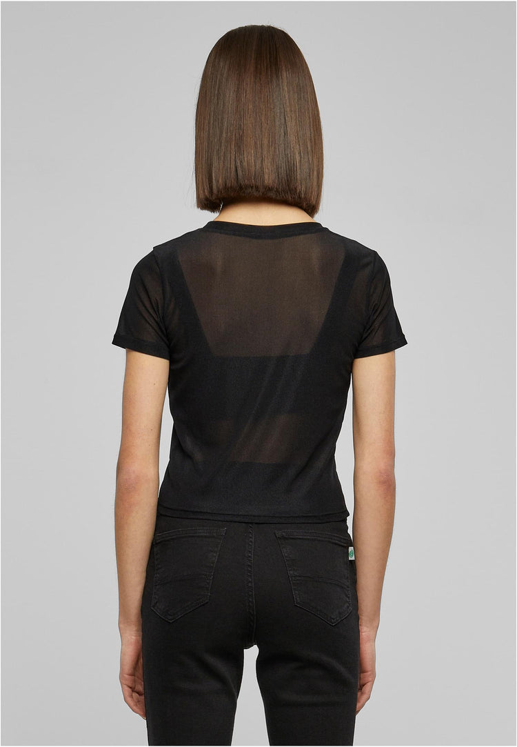 Ladies Short Mesh Tee
