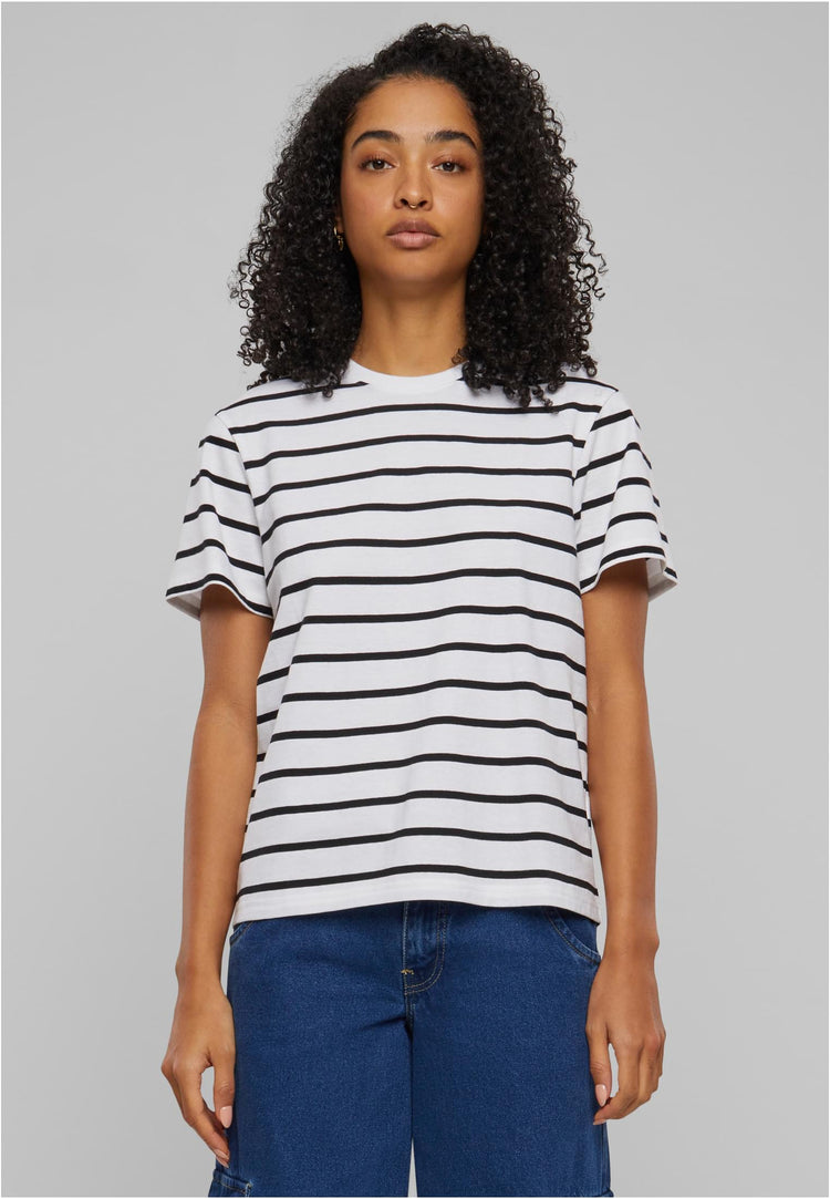Maritim woman striped boxy tee different colors