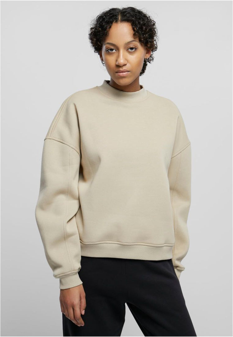 Ladies Oversized Organic Crewneck