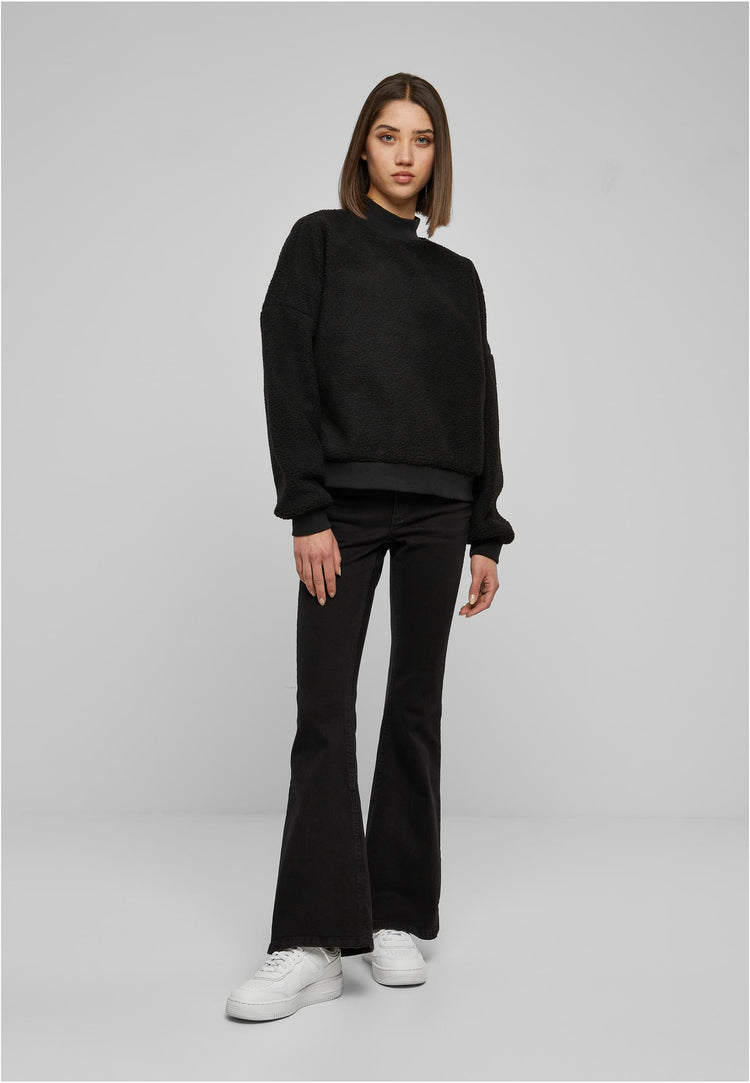 Ladies Sherpa Crewneck