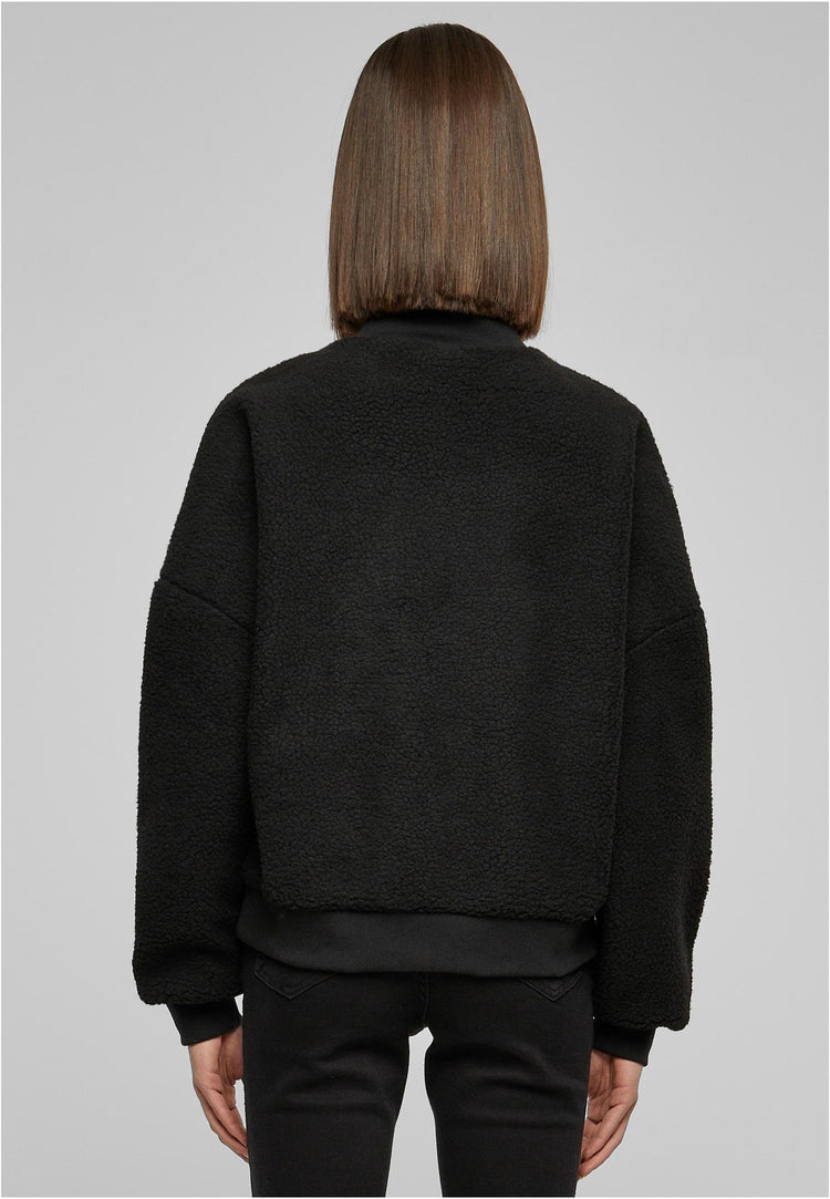 Ladies Sherpa Crewneck
