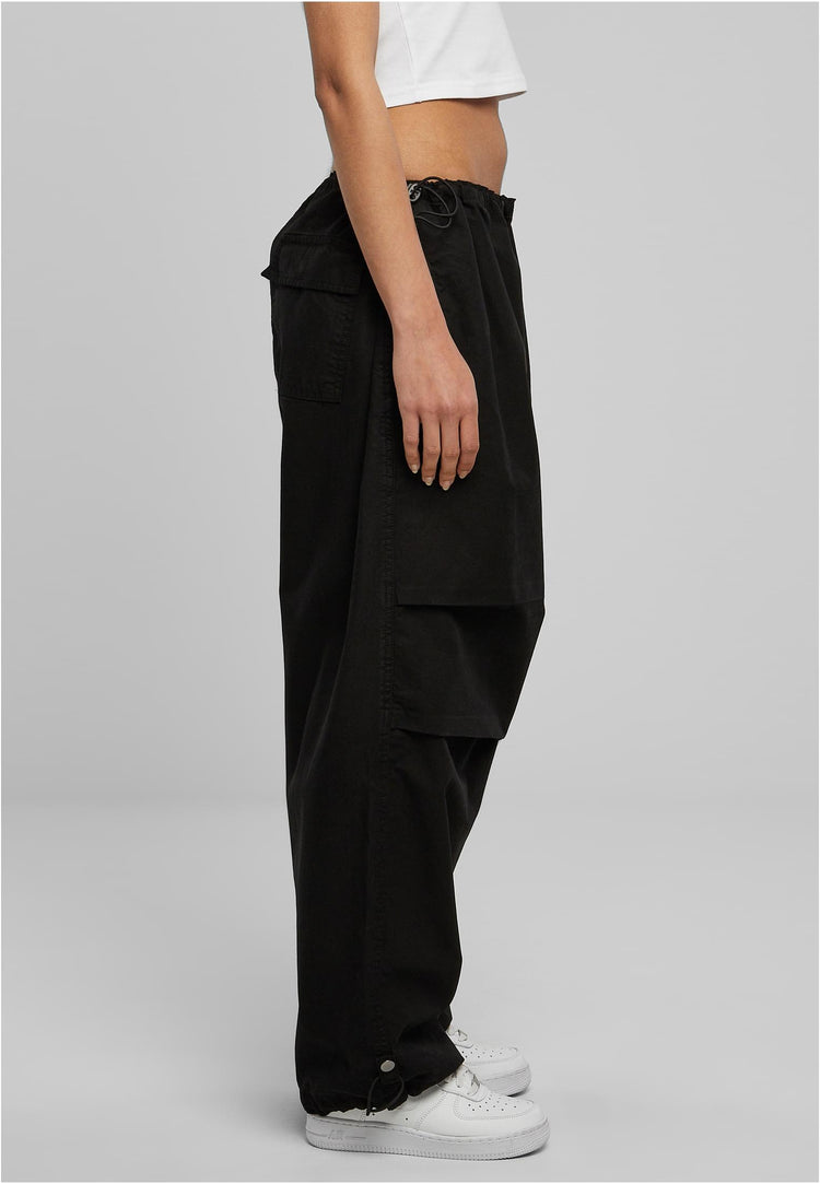 Ladies Cotton Parachute Pants