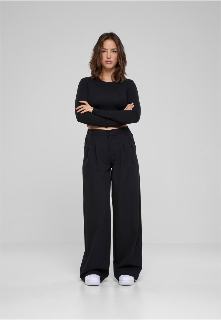 Ladies Organic Ultra Wide Sweat Pants