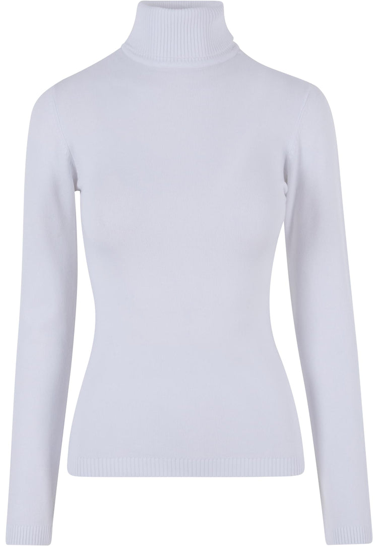 Ladies Knitted Turtleneck Sweater