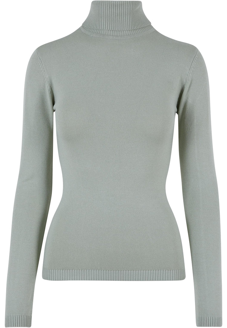 Ladies Knitted Turtleneck Sweater