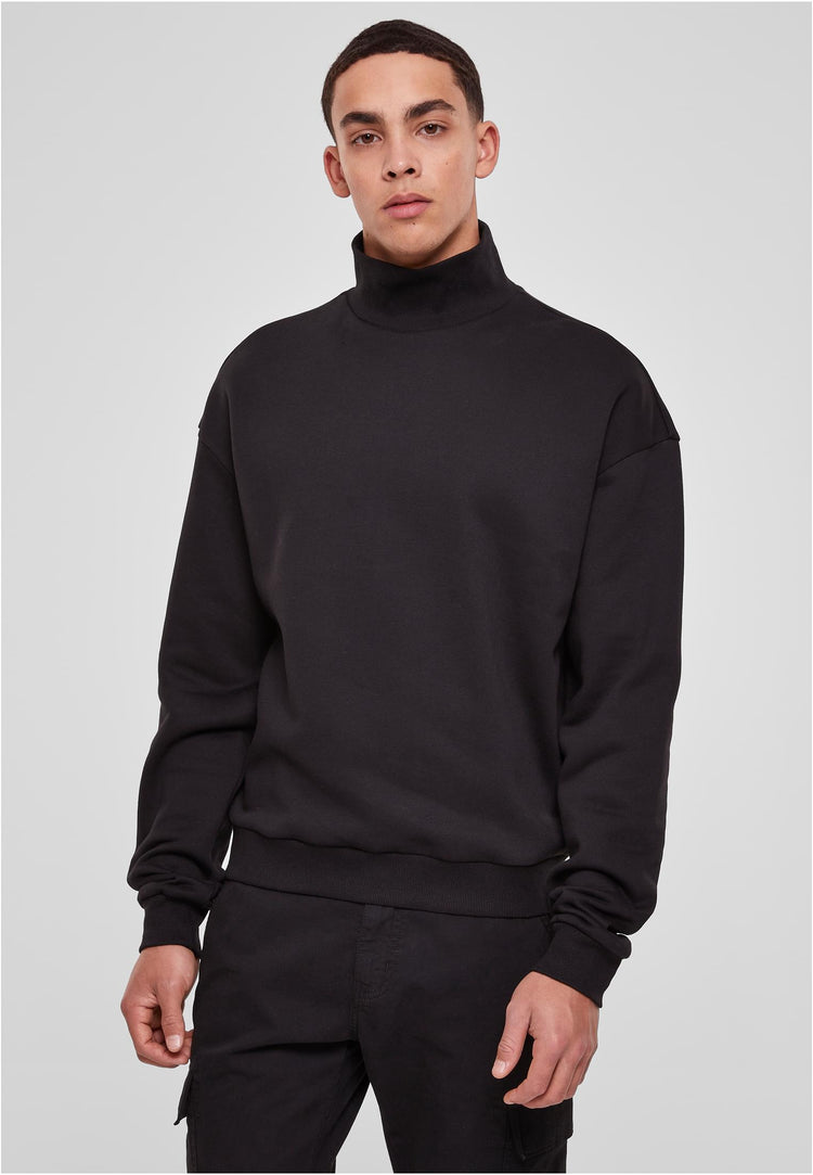 Heavy Oversized High Rib Neck Crew