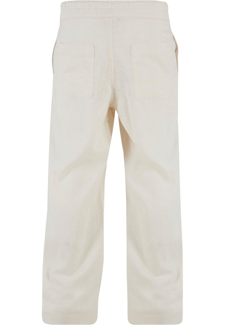 Cotton loose fit linen pants