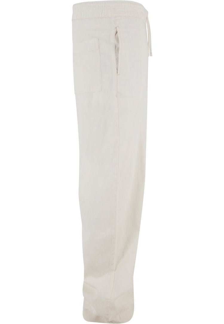 Cotton loose fit linen pants
