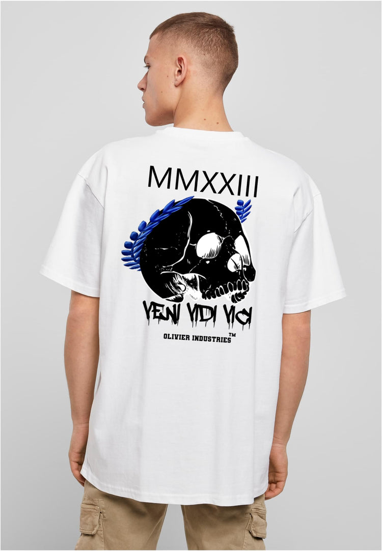 Olivier Industries 2023 Veni Vidi Vici Skull - men oversize T-shirt