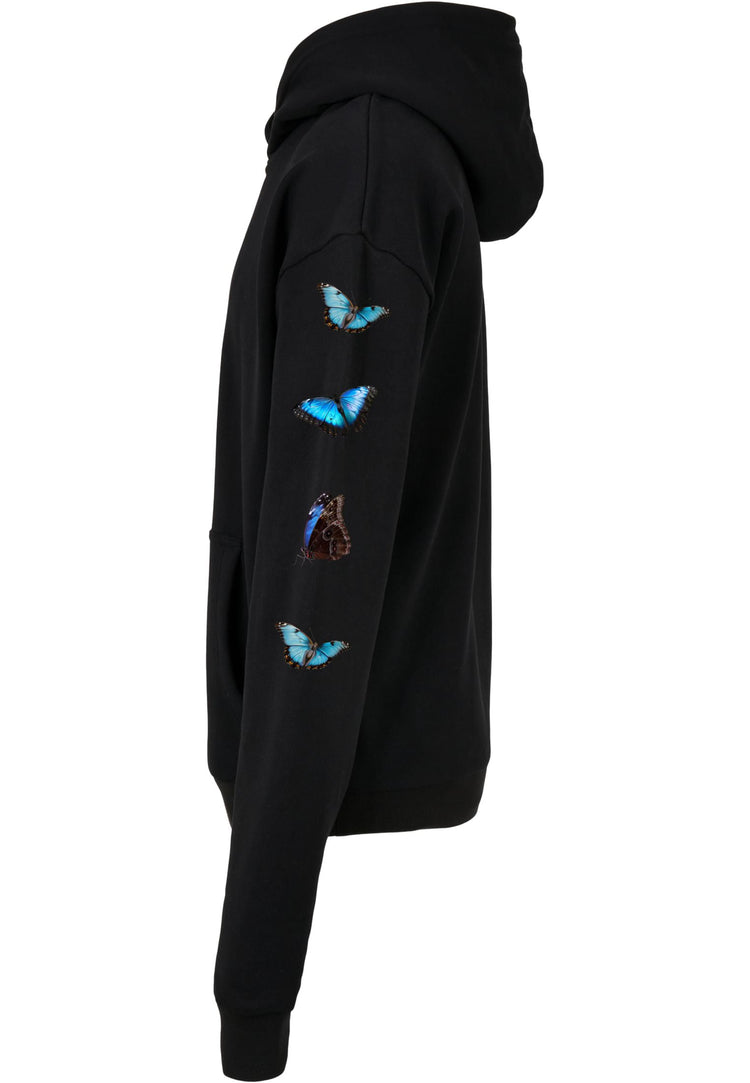 Olivier industries blue papillon hoodie volé "fly" butterfly Heavy Oversize Hoodie
