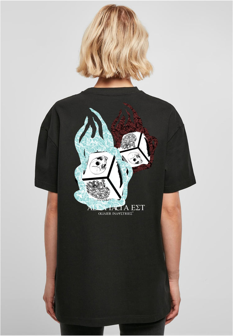 Olivier Industries Alea Iacta Est -Die Würfel sind gefallen Ladies Oversize Tee