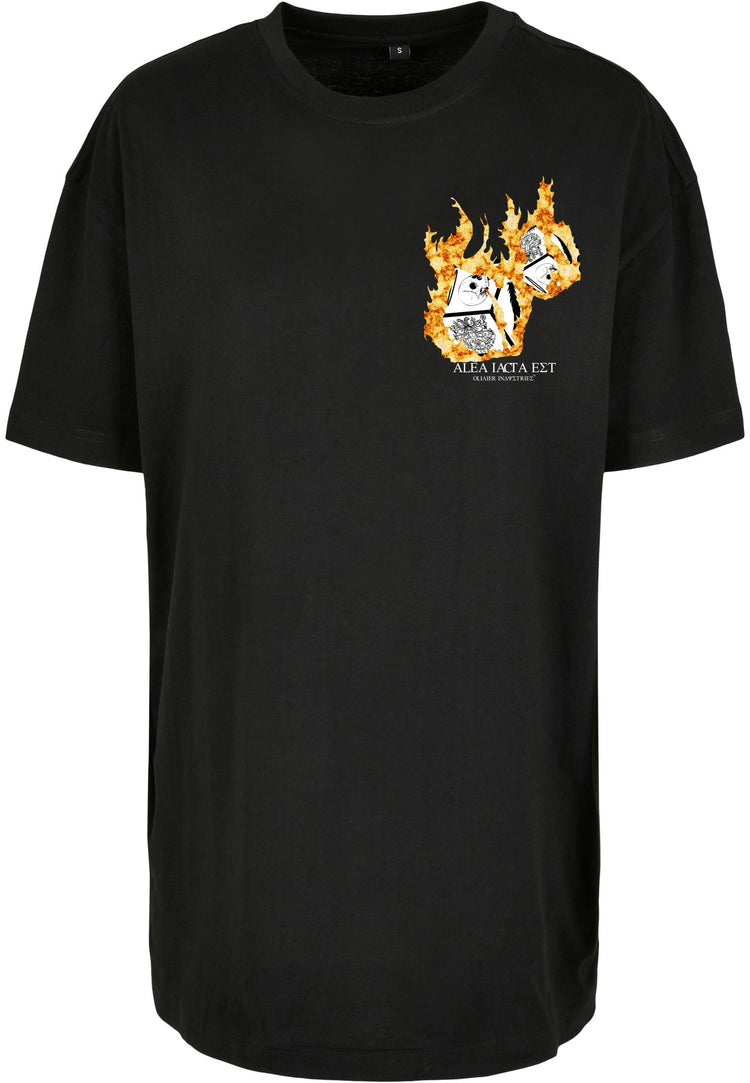 Olivier Industries Alea Iacta Est -Die Würfel sind gefallen Ladies Oversize Tee