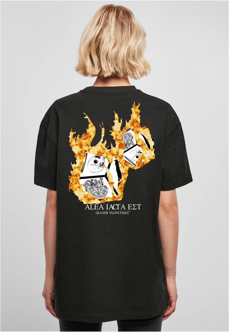 Olivier Industries Alea Iacta Est -Die Würfel sind gefallen Ladies Oversize Tee
