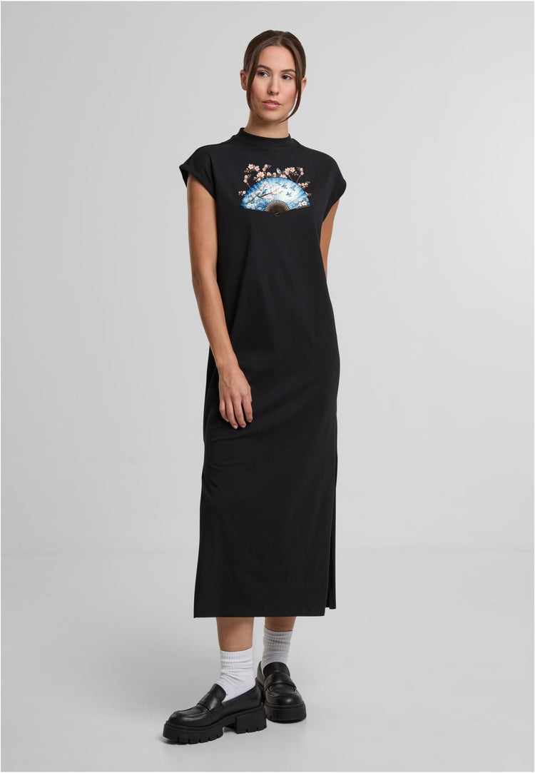 Olivier Industries TM - Fächer - Ladies vintage long Dress blck