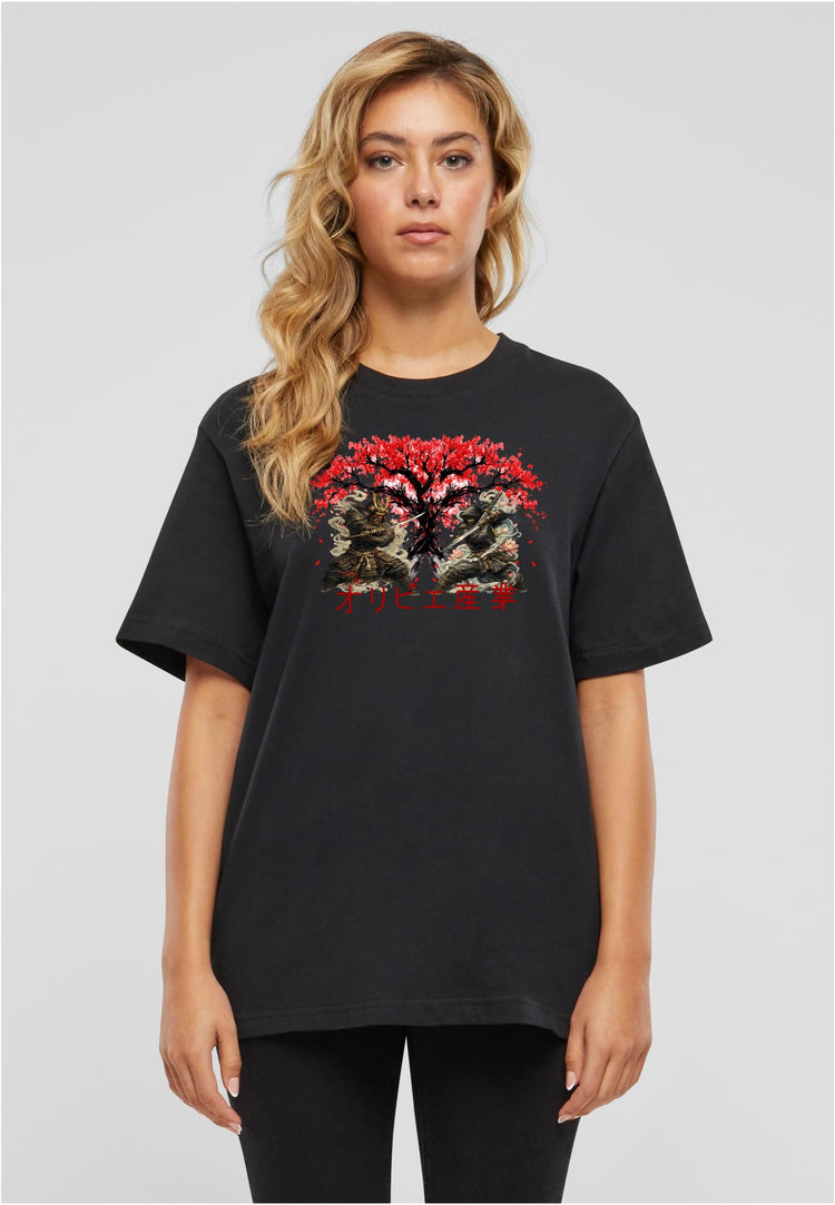 Olivier Industries TM - Samurai vs shinobi -everyday Ladies Tee