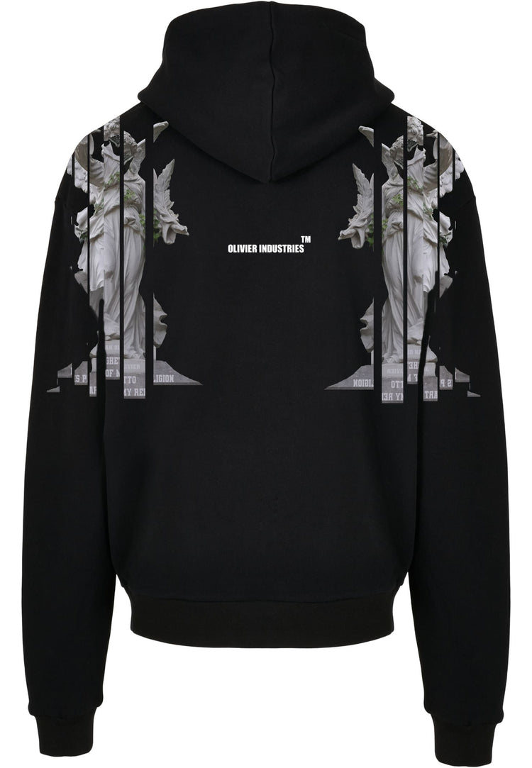 Olivier Industries TM Oversize Hoodie cutted double print angel