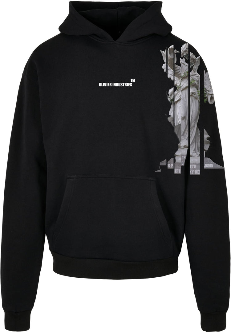 Olivier Industries TM Oversize Hoodie cutted double print angel