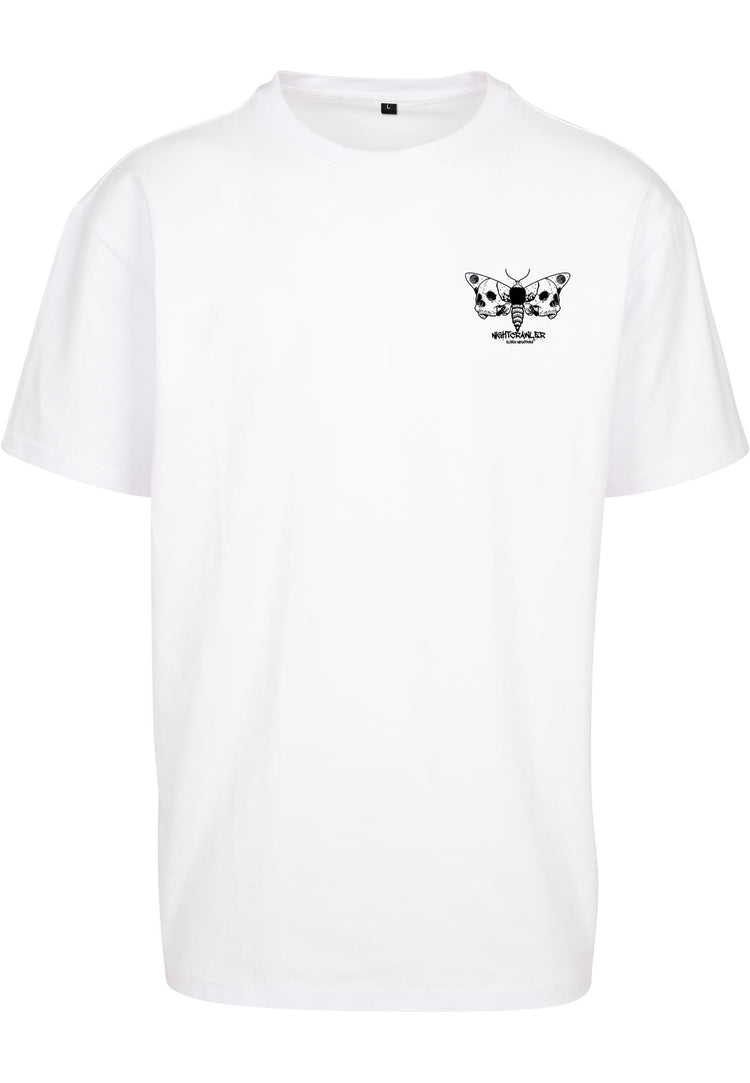 Olivier Industries Nightcrawler Moth Moon oversize Men T-shirt