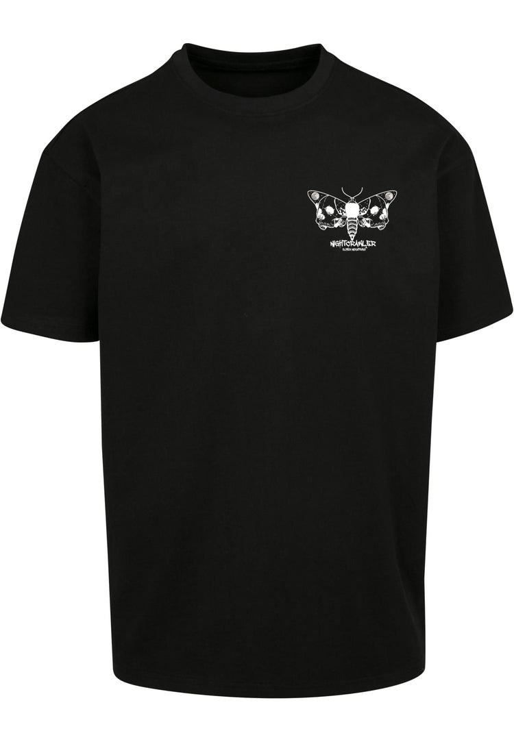 Olivier Industries Nightcrawler Moth Moon oversize Men T-shirt