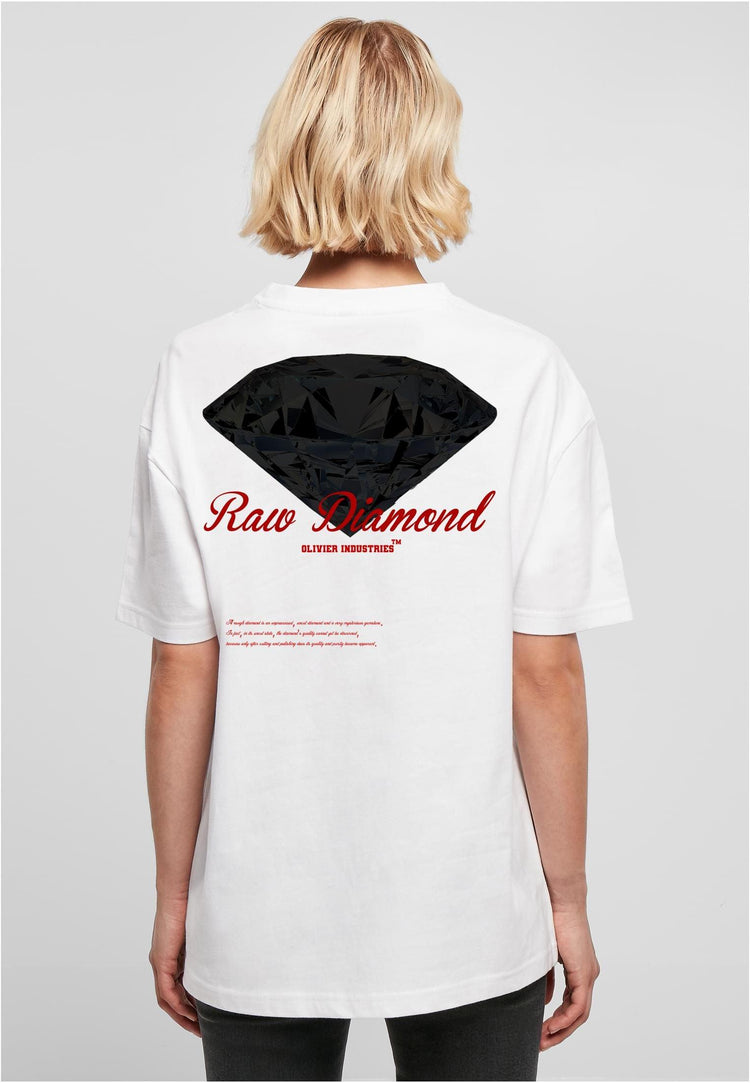 Olivier Industries Raw Diamond Boyfried Ladies Oversize Tee - Olivier Industries ® Art & Apparel