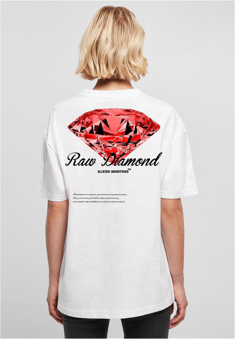 Olivier Industries Raw Diamond Rubin Boyfried Ladies Oversize Tee - Olivier Industries ® Art & Apparel
