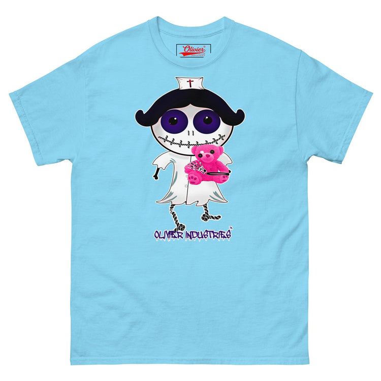 Olivier Industries TM Worldwide - Horror Nurse Doll unisex classic T-Shirt - Olivier Industries ® Art & Apparel