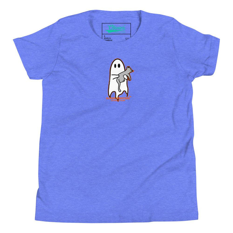 Olivier Industries Worldwide x S.Klehr Geist und Katze Kinder T-shirt - Olivier Industries ® Art & Apparel