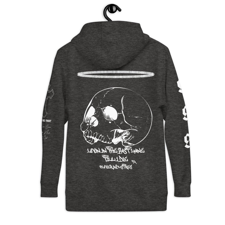 Olivier Industries ® livin the fast lane till i die skull Unisex-Kapuzenpullover - Olivier Industries ® Art & Apparel