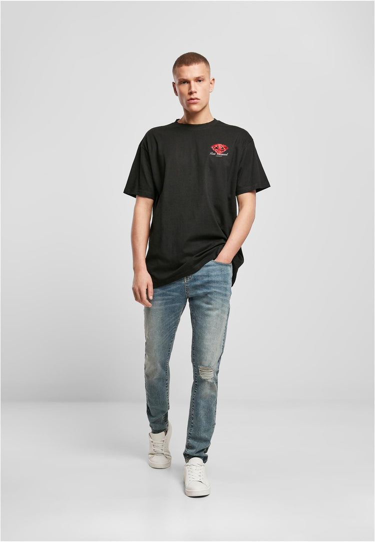 Olivier Industries ®Raw Diamond Rubin Black oversized Men Tee - Olivier Industries ® Art & Apparel