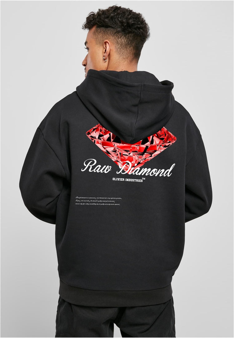 Olivier Industries ® Raw Diamond Rubin ultra heavy oversized Hoodie - Olivier Industries ® Art & Apparel