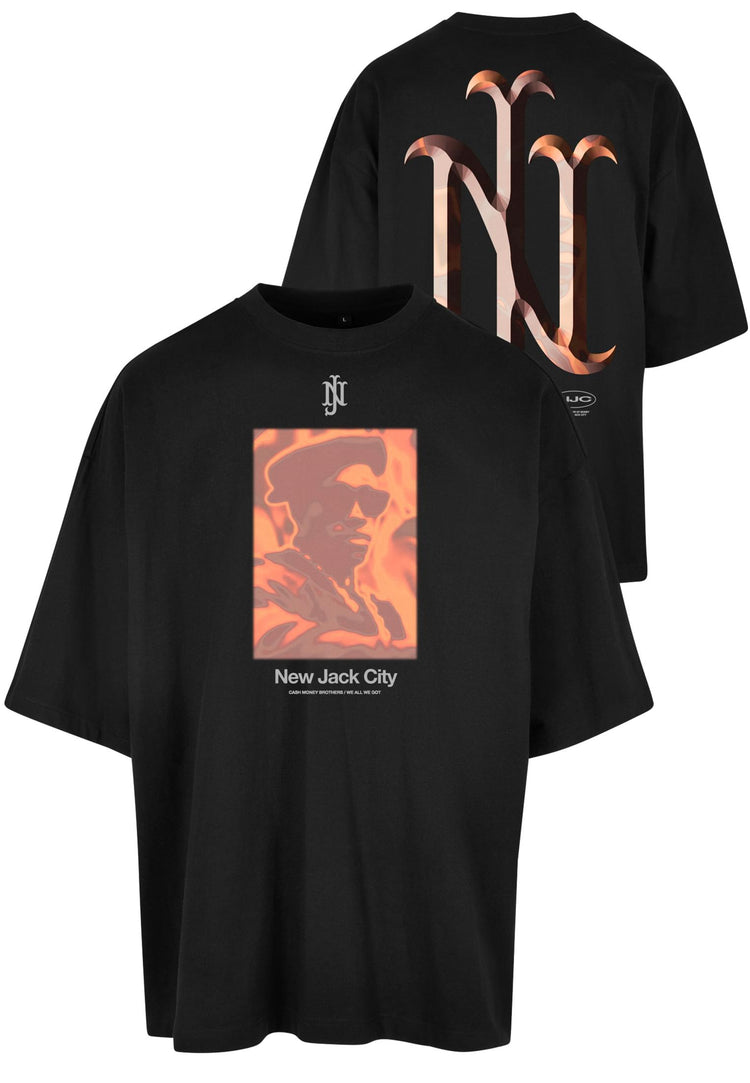 New Jack City oversize Huge long Tee - Olivier Industries ® Art & Apparel