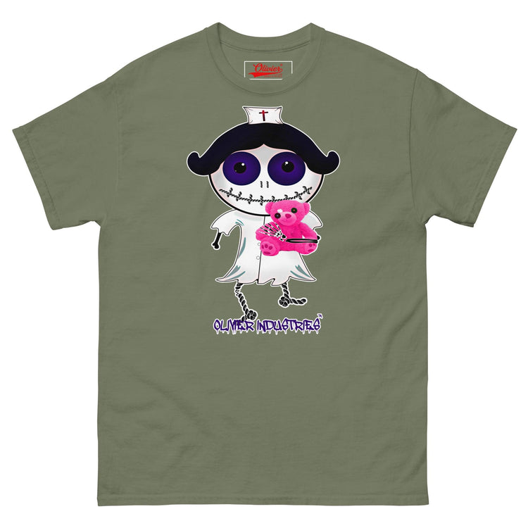 Olivier Industries TM Worldwide - Horror Nurse Doll unisex classic T-Shirt - Olivier Industries ® Art & Apparel