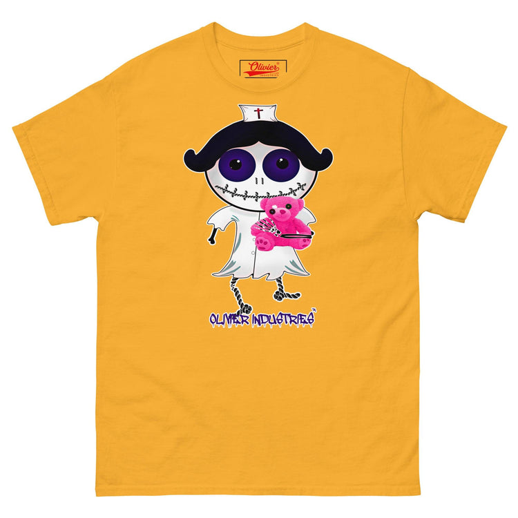 Olivier Industries TM Worldwide - Horror Nurse Doll unisex classic T-Shirt - Olivier Industries ® Art & Apparel