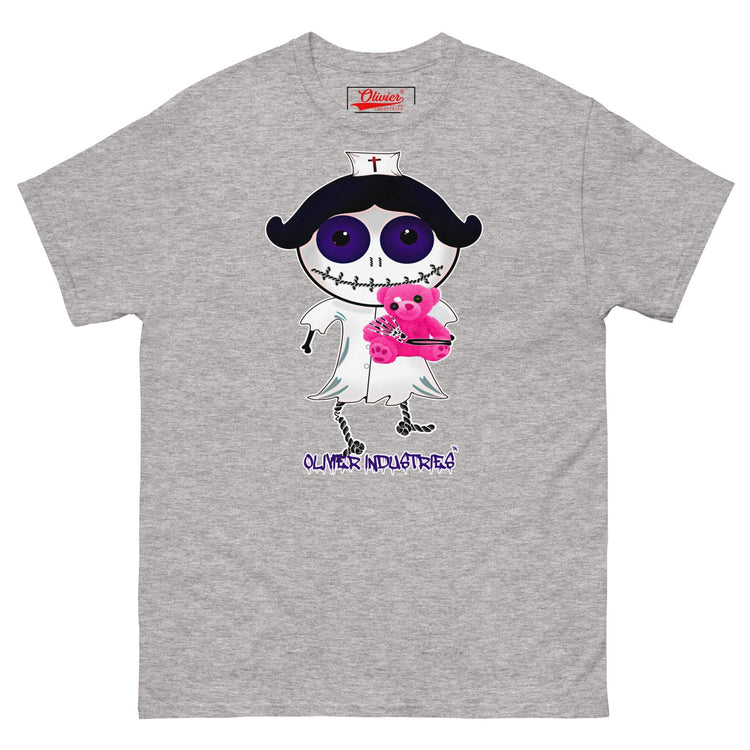 Olivier Industries TM Worldwide - Horror Nurse Doll unisex classic T-Shirt - Olivier Industries ® Art & Apparel