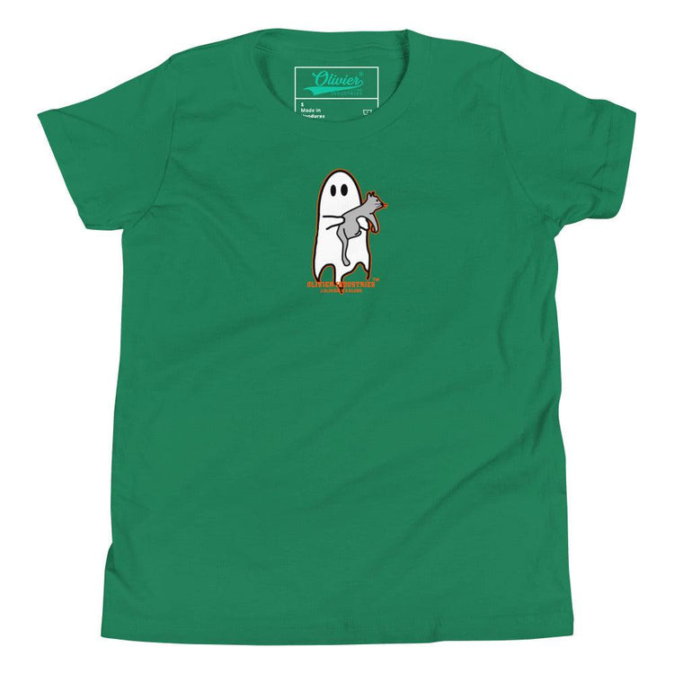 Olivier Industries Worldwide x S.Klehr Geist und Katze Kinder T-shirt - Olivier Industries ® Art & Apparel