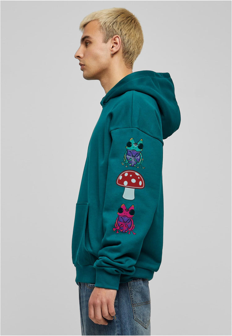 Olivier industries psychodelic frog Heavy Oversize Hoodie