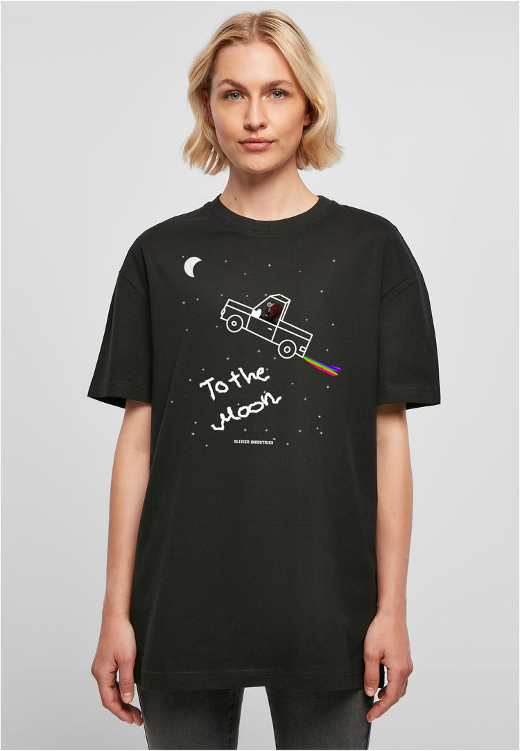 Olivier Industries TM to the moon Ladies Boyfriend Tee
