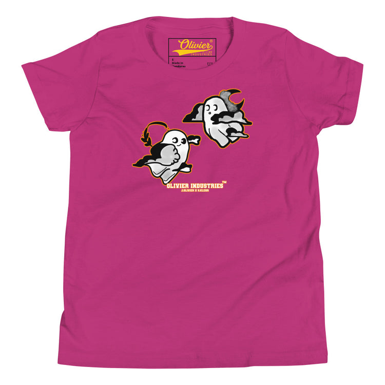 Olivier Industries worldwide x S.Klehr Geister bei Nacht Kinder T-shirt