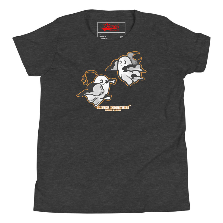 Olivier Industries worldwide x S.Klehr Geister bei Nacht Kinder T-shirt