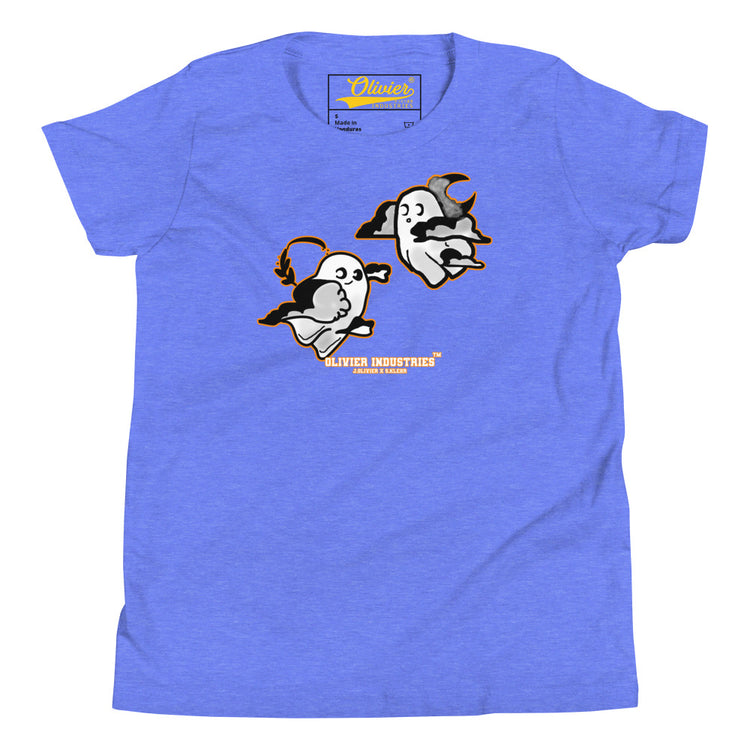 Olivier Industries worldwide x S.Klehr Geister bei Nacht Kinder T-shirt