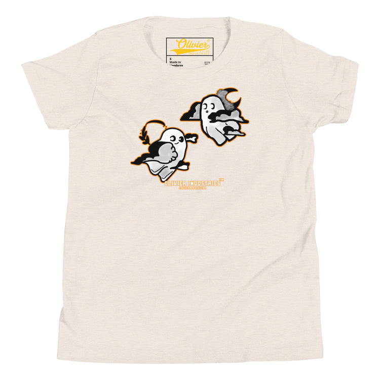 Olivier Industries worldwide x S.Klehr Geister bei Nacht Kinder T-shirt
