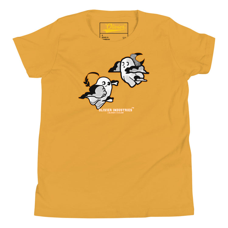 Olivier Industries worldwide x S.Klehr Geister bei Nacht Kinder T-shirt