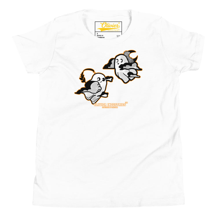 Olivier Industries worldwide x S.Klehr Geister bei Nacht Kinder T-shirt