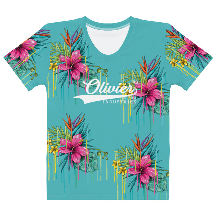Olivier Industries ® Leaves Art Damen-T-Shirt