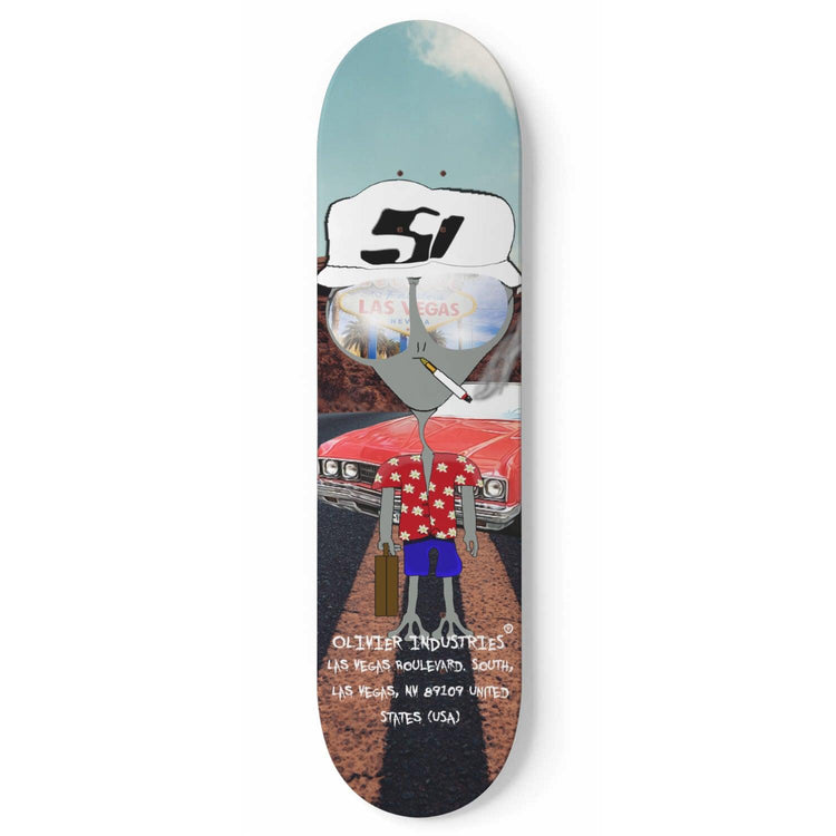 Olivier Industries ® Laughing Las Vegas II Maple Wood Skatedeck